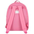 Girls Pink Logo Backpack, 1, hi-res