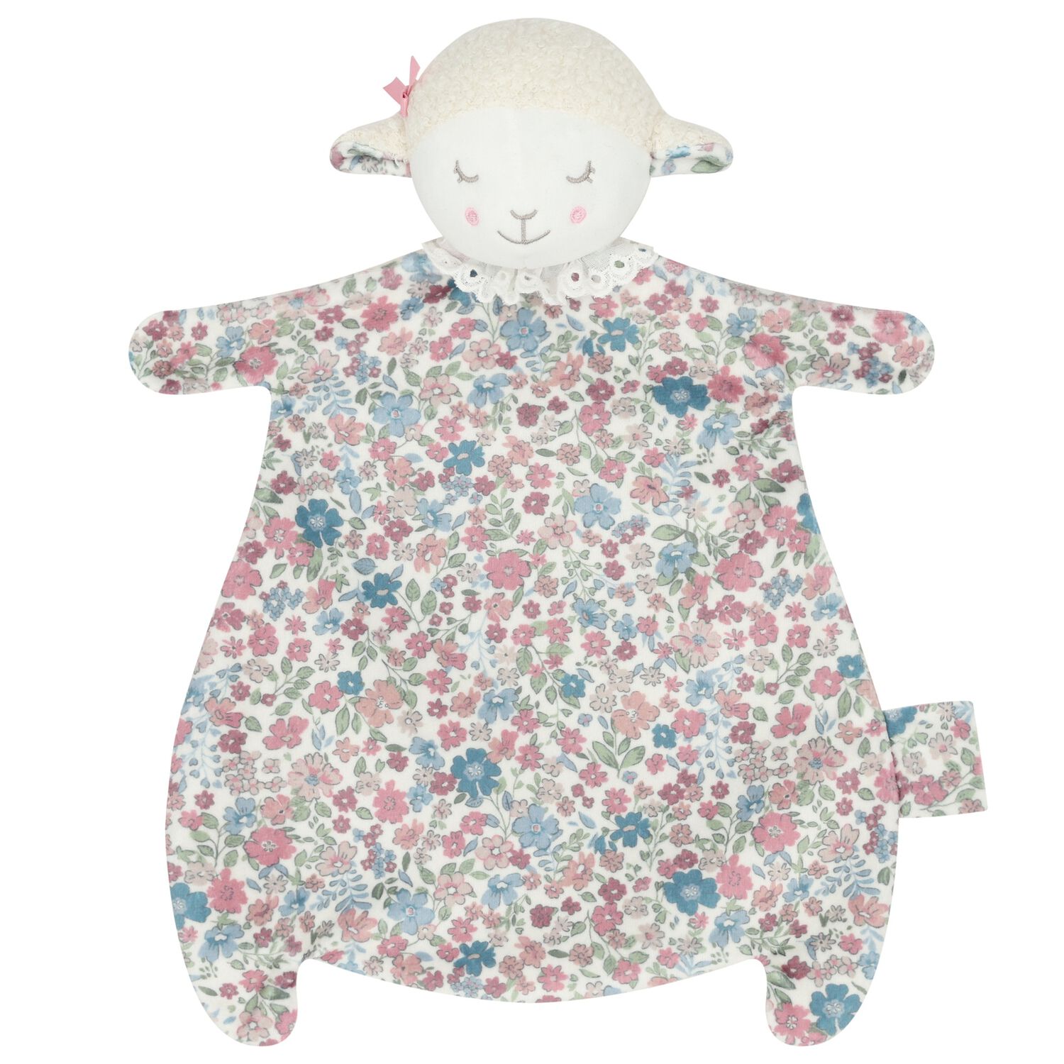 Ivory & Pink Sheep Doudou Comforter, 2, hi-res