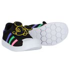 Girls Black Superstar 360 Trainers, 1, hi-res