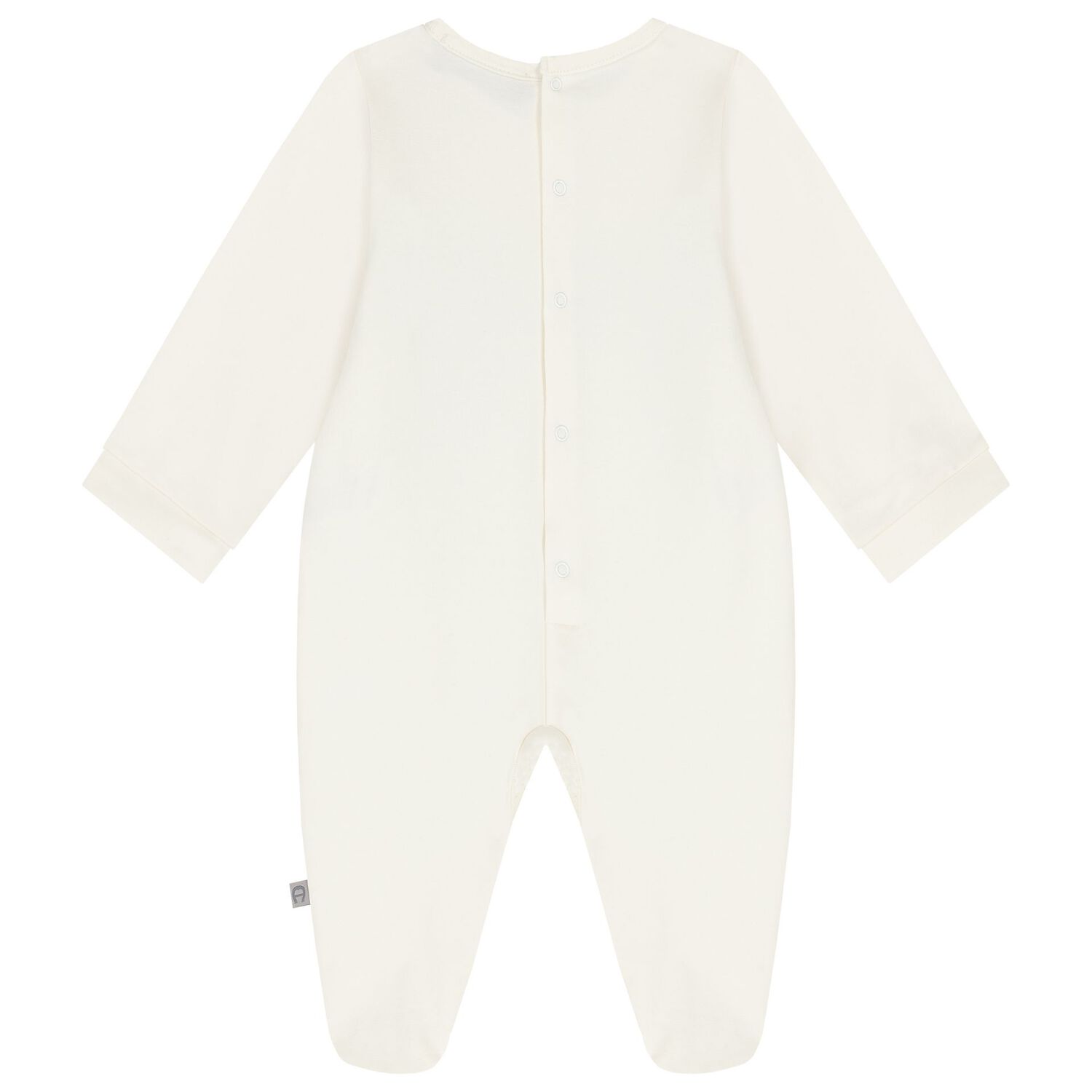 Ivory & Gold Logo Babygrow Gift Set, 1, hi-res image number null