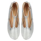 Girls Silver Shoes, 2, hi-res