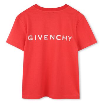 Boys Red Logo T-Shirt