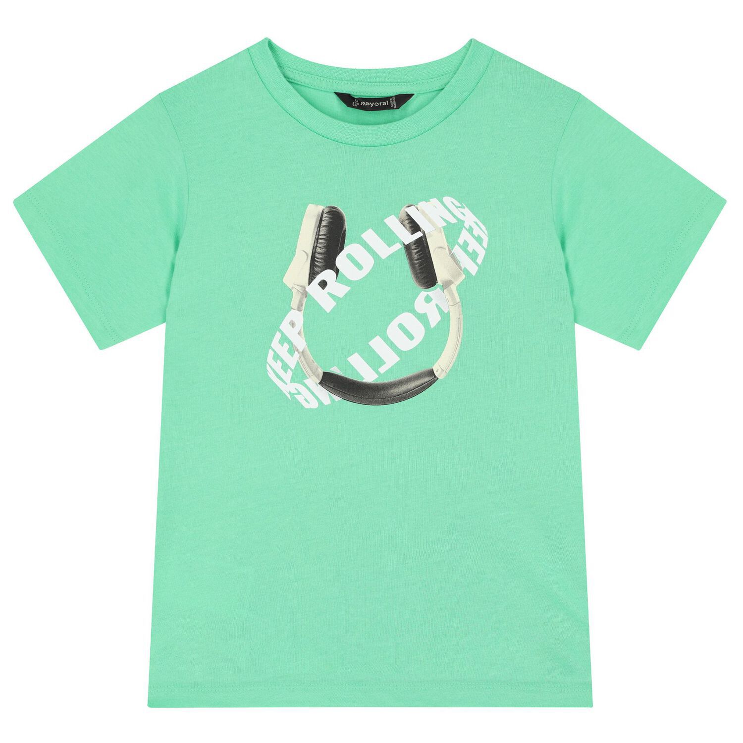 تي شيرتات مطبوعة باللونين الأخضر والأبيض للأولاد, 1, hi-res image number null