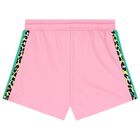 Girls Pink Shorts, 1, hi-res