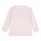 طقم للاطفال بشعار دب بولو باللون الوردي للبنات , 1, hi-res