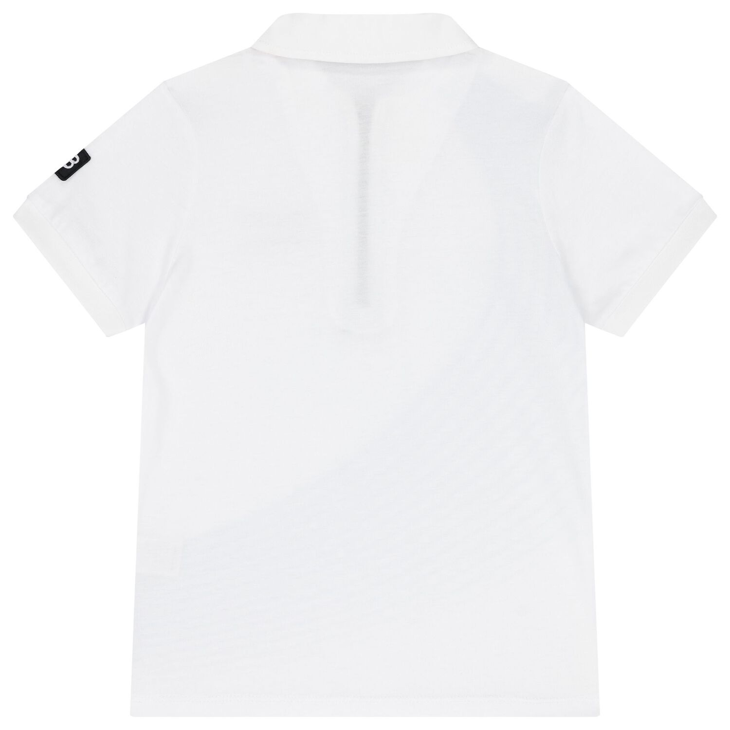 Boys White Logo Polo Shirt, 1, hi-res image number null