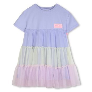 Girls Purple Tulle Dress