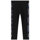Black Logo Joggers, 1, hi-res