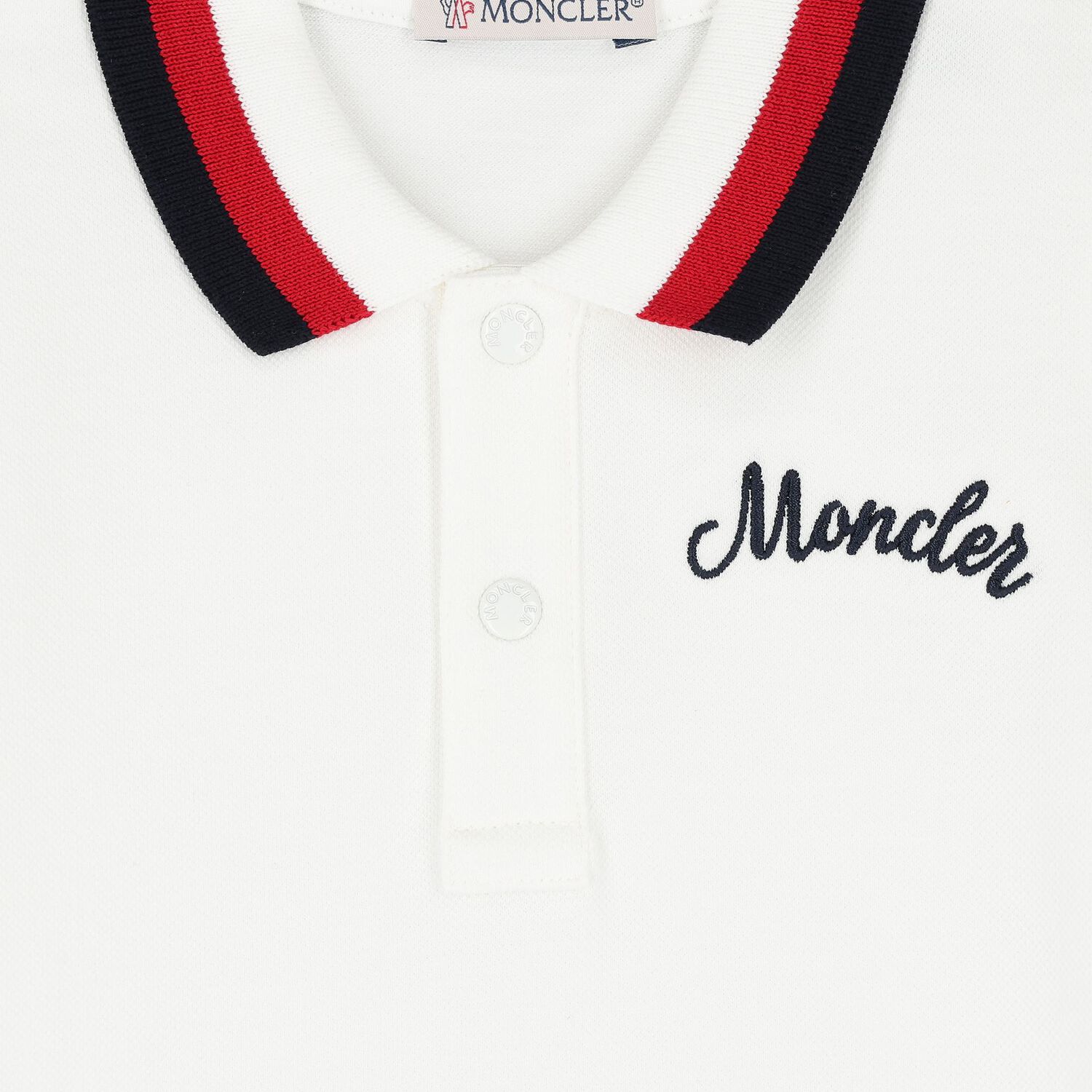 Younger Boys Ivory Polo Shirt, 1, hi-res