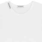 Boys White Logo T-Shirts ( 2 Pack ) , 2, hi-res