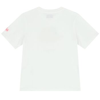 Girls White Fiorucci T-Shirt