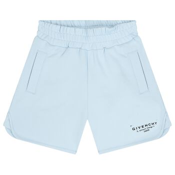 Boys Blue Logo Shorts