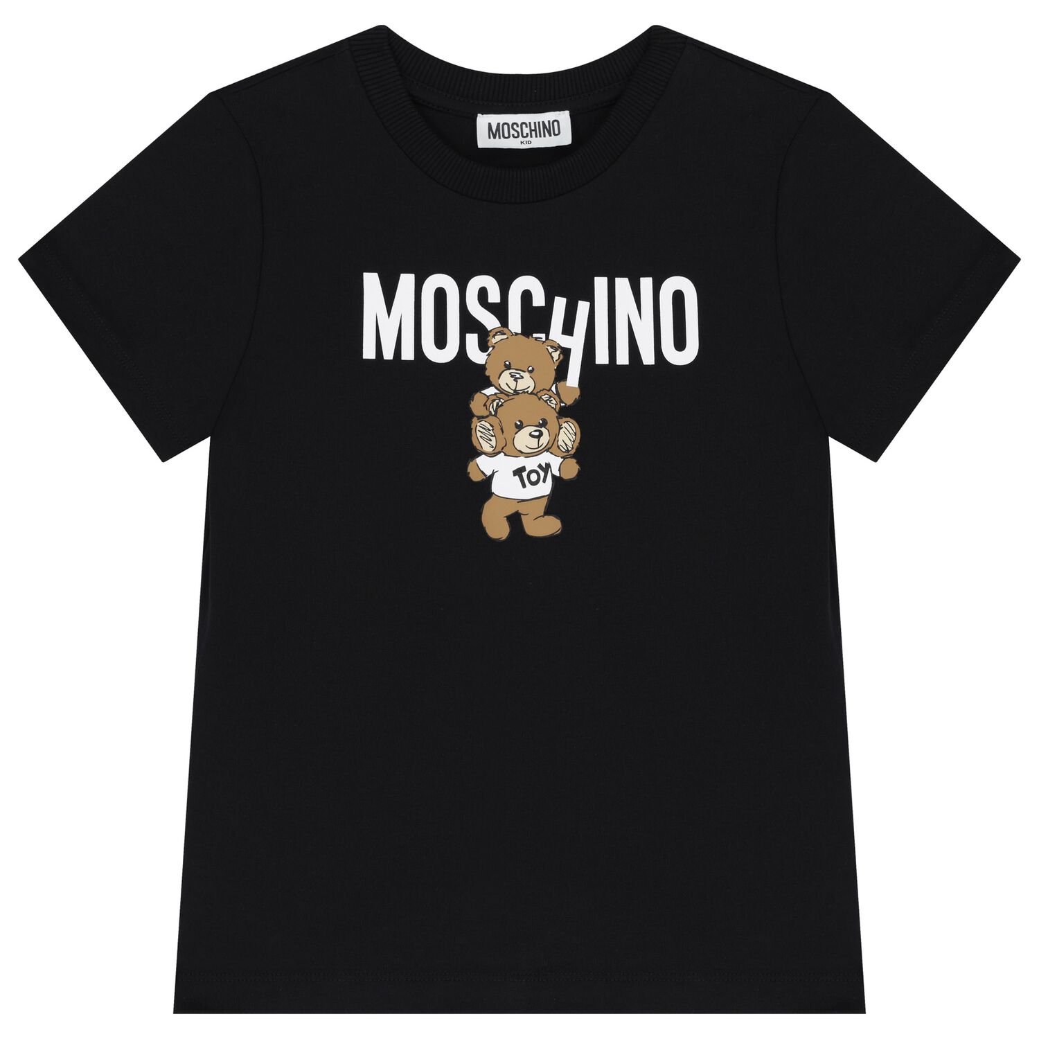 تيشيرت بشعار تيدي بير باللون الأسود, 6, hi-res image number null