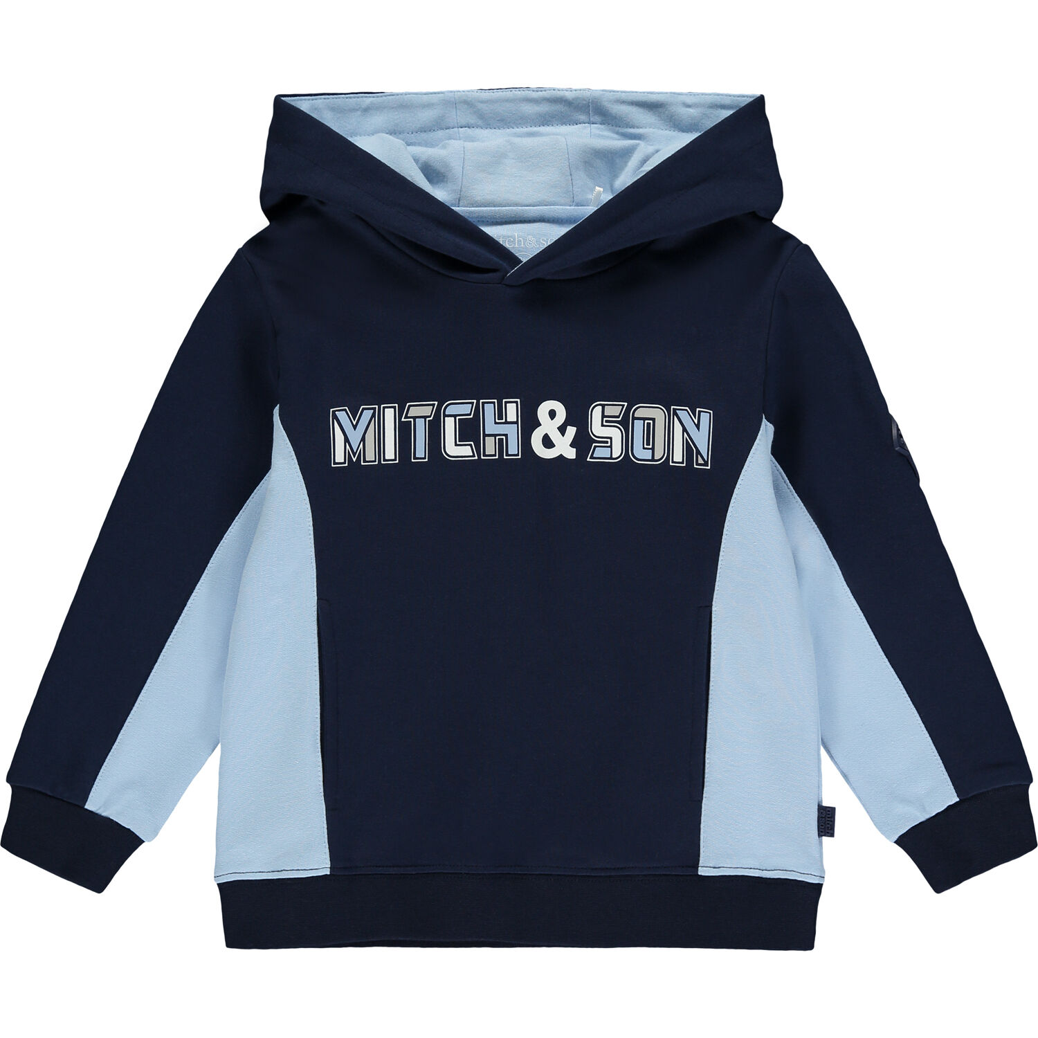 Boys Navy Blue Logo Tracksuit, 1, hi-res image number null