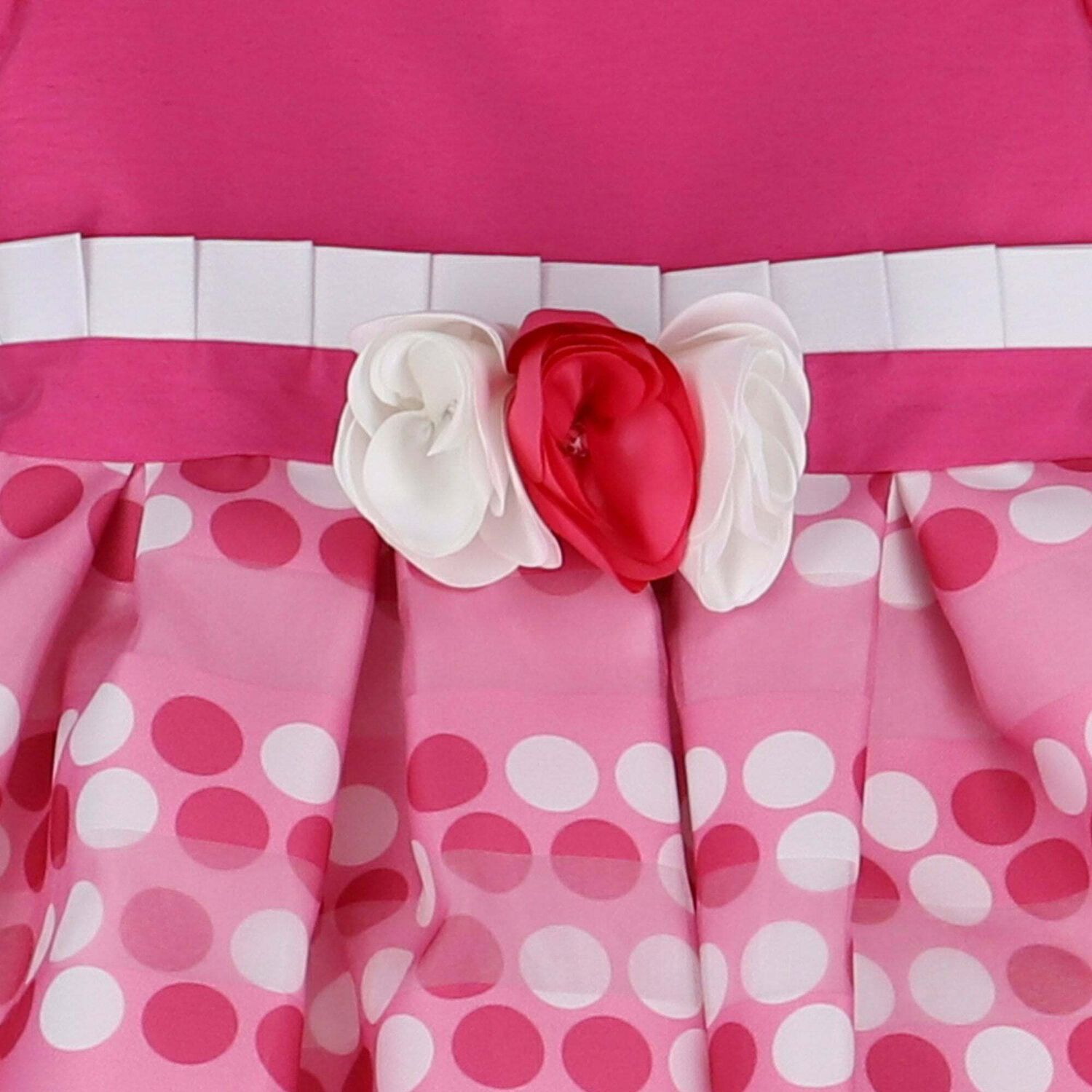 Baby Girls Pink Special Occasion Dress, 1, hi-res image number null