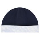 Baby Boys Blue Logo Babygrow Gift Set, 1, hi-res