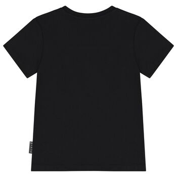 Boys Black Logo T-Shirt
