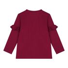 طقم ليجنز بناتي صغير باللونين العنابي والبيج, 1, hi-res