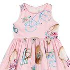 Girls Pink Dress, 1, hi-res
