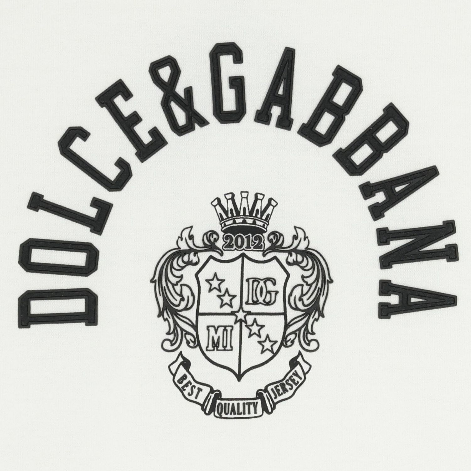 تيشيرت اولاد بالشعار باللون الابيض , 2, hi-res