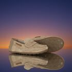 Boys Beige Suede Leather Moccasins, 2, hi-res