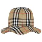 طقم فستان اطفال باللون البيج و الابيض للبنات , 1, hi-res