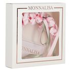 ربطة راس بنات بطبعة زهرة الكرز باللون الوردي , 1, hi-res