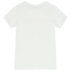 Girls Pink & White Logo T-Shirts ( 2-Pack ), 1, hi-res