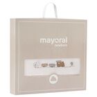 Beige Train Baby Blanket, 2, hi-res