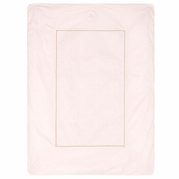 Pink & Gold Baby Blanket