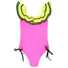 مايوه اطفال باللونين الوردي و الاصفر للبنات , 1, hi-res