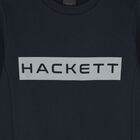 سويتشيرت أولاد بالشعار باللون الكحلي, 1, hi-res