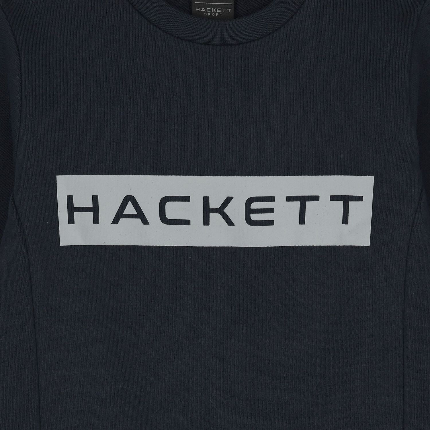 سويتشيرت أولاد بالشعار باللون الكحلي, 1, hi-res image number null