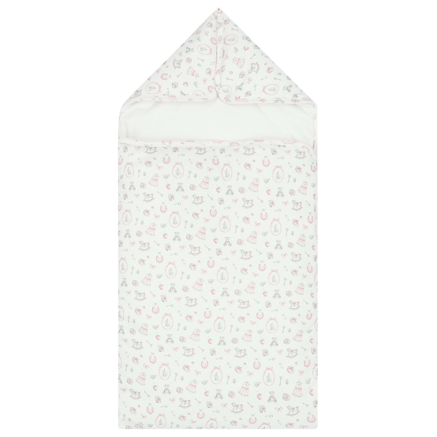 مدس بنات باللون الأبيض والوردي, 1, hi-res image number null