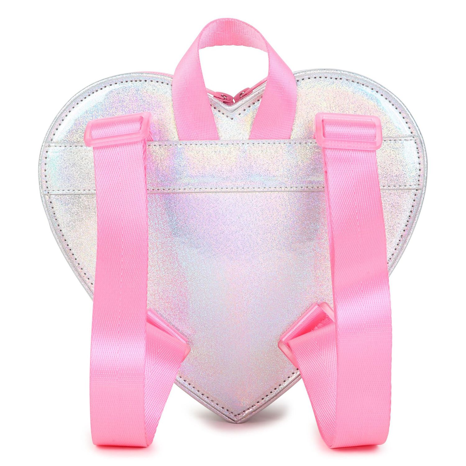 Girls Rainbow Embellished Backpack ( 22cm ), 1, hi-res