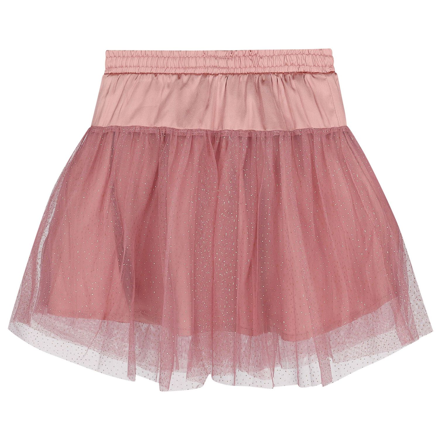 Girls Pink Tulle Skirt, 2, hi-res image number null