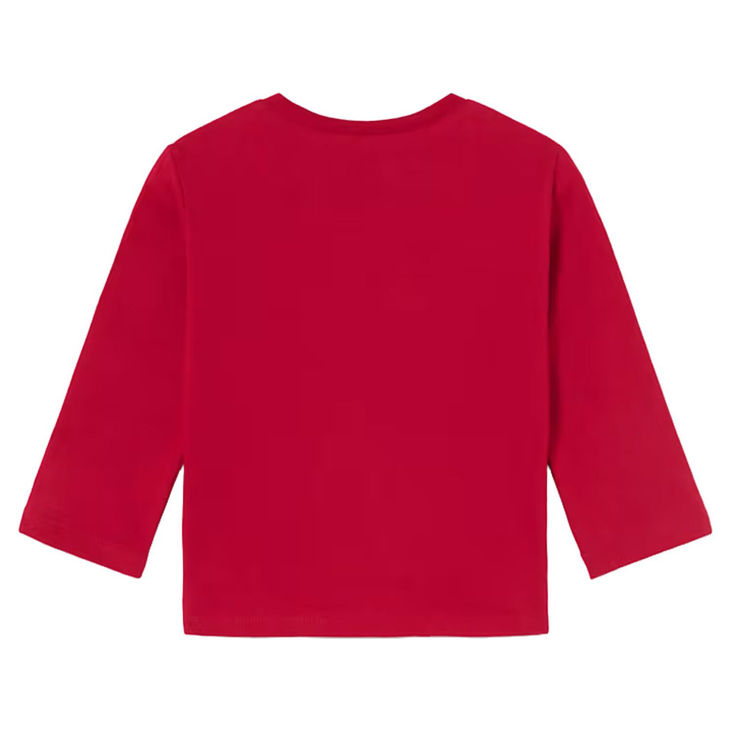 Younger Boys Red Puppies Long Sleeve Top, 1, hi-res
