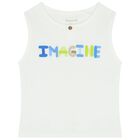 Younger Boys White, Green & Blue Shorts Set, 1, hi-res