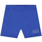Blue Logo Shorts, 1, hi-res