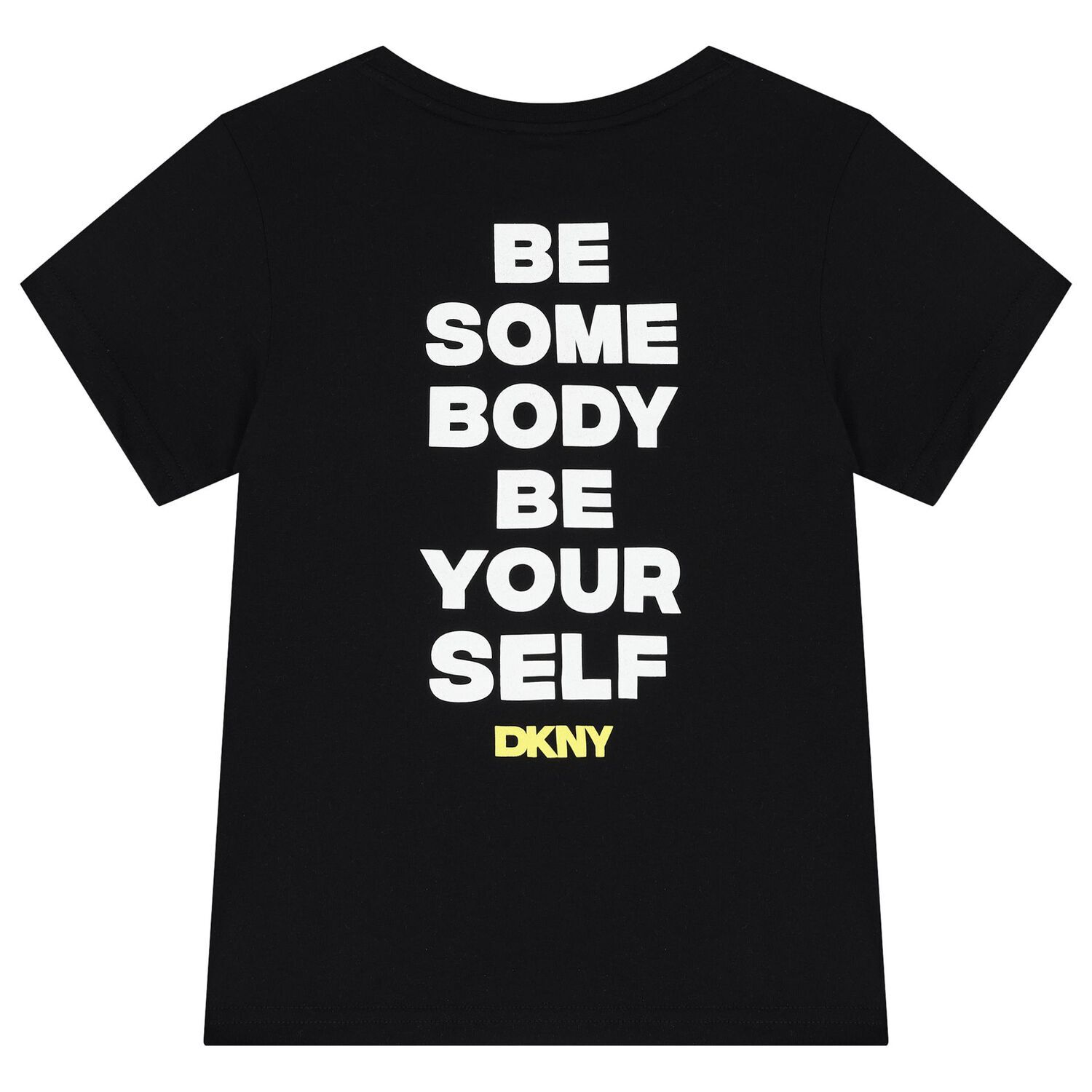 تي شيرت بالشعار باللون الأسود للأولاد, 1, hi-res