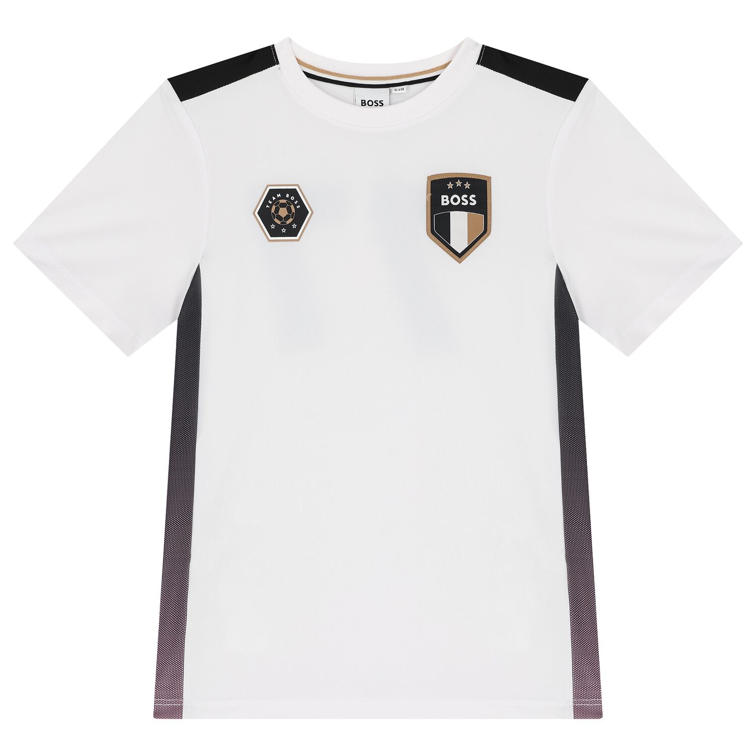 Boys White Logo T-Shirt, 1, hi-res image number null