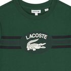 تيشيرت اولاد بالشعار باللون الاخضر, 2, hi-res