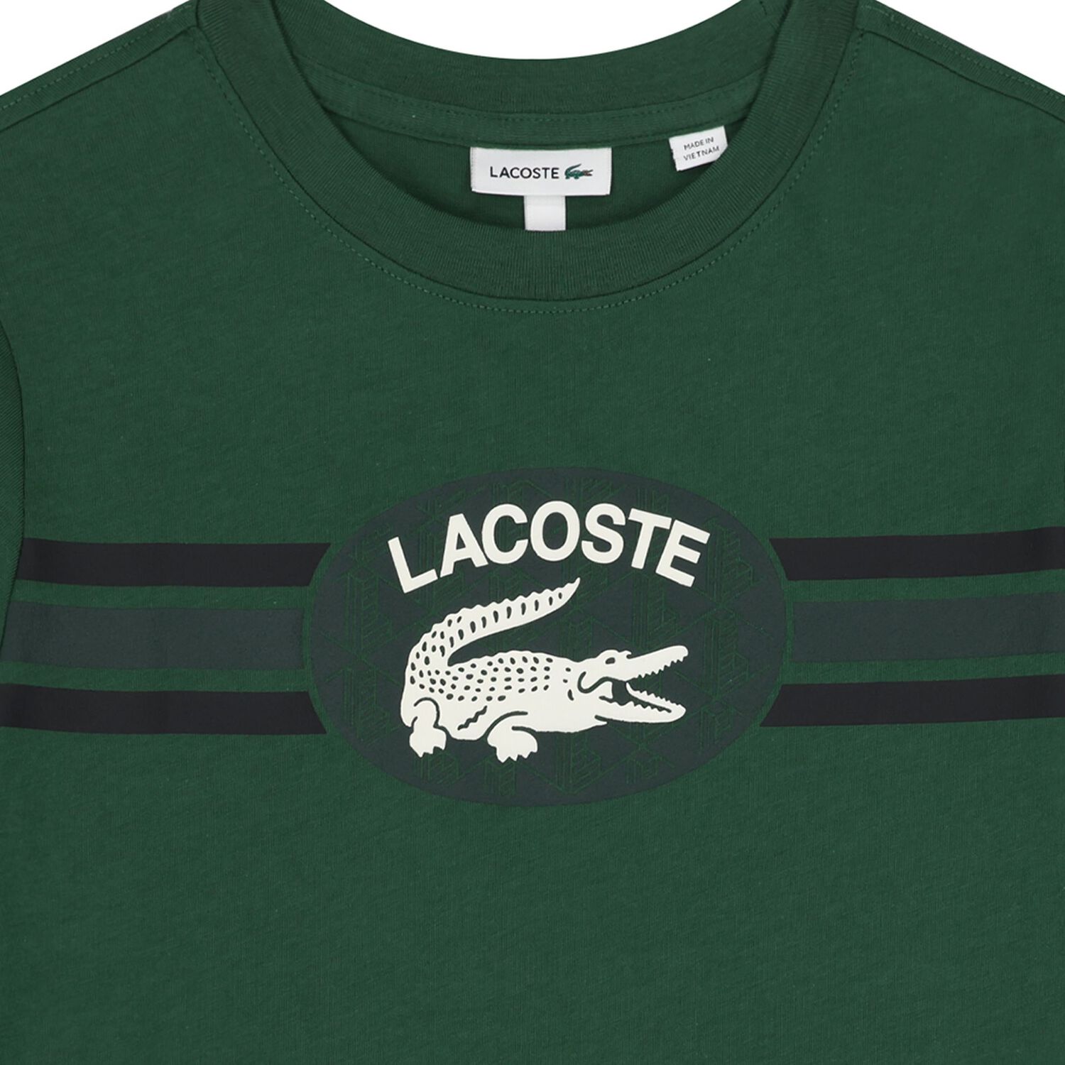 تيشيرت اولاد بالشعار باللون الاخضر, 2, hi-res