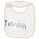 Beige & White Teddy Bear Logo Babygrow Gift Set, 2, hi-res