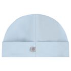 Baby Boys Blue Logo Hat, 2, hi-res