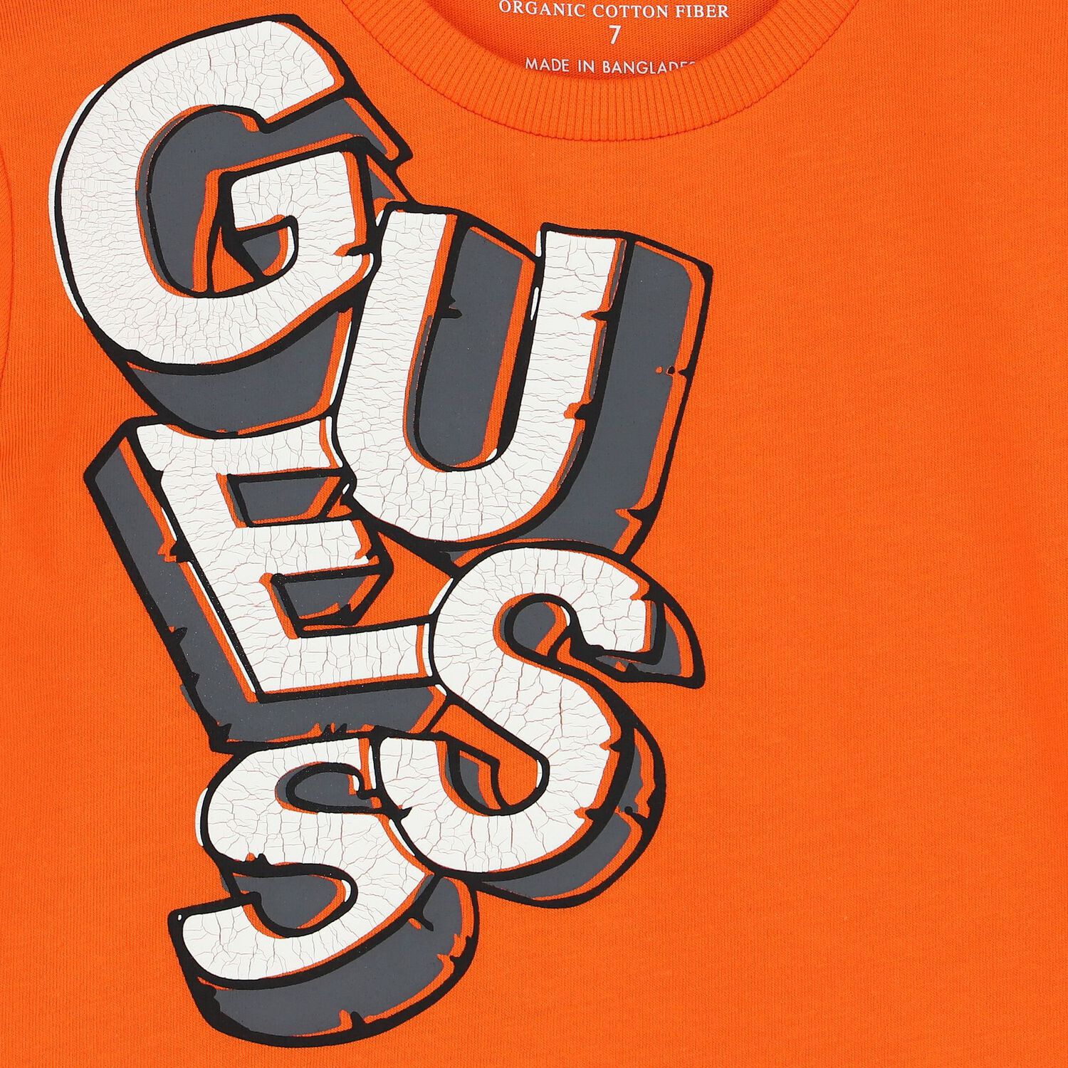 Boys Orange Logo T-Shirt, 1, hi-res image number null