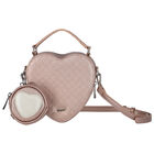 Girls Gold Heart Shoulder Bag, 1, hi-res