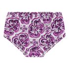 Baby Girls White & Purple Majolica Dress Set, 1, hi-res