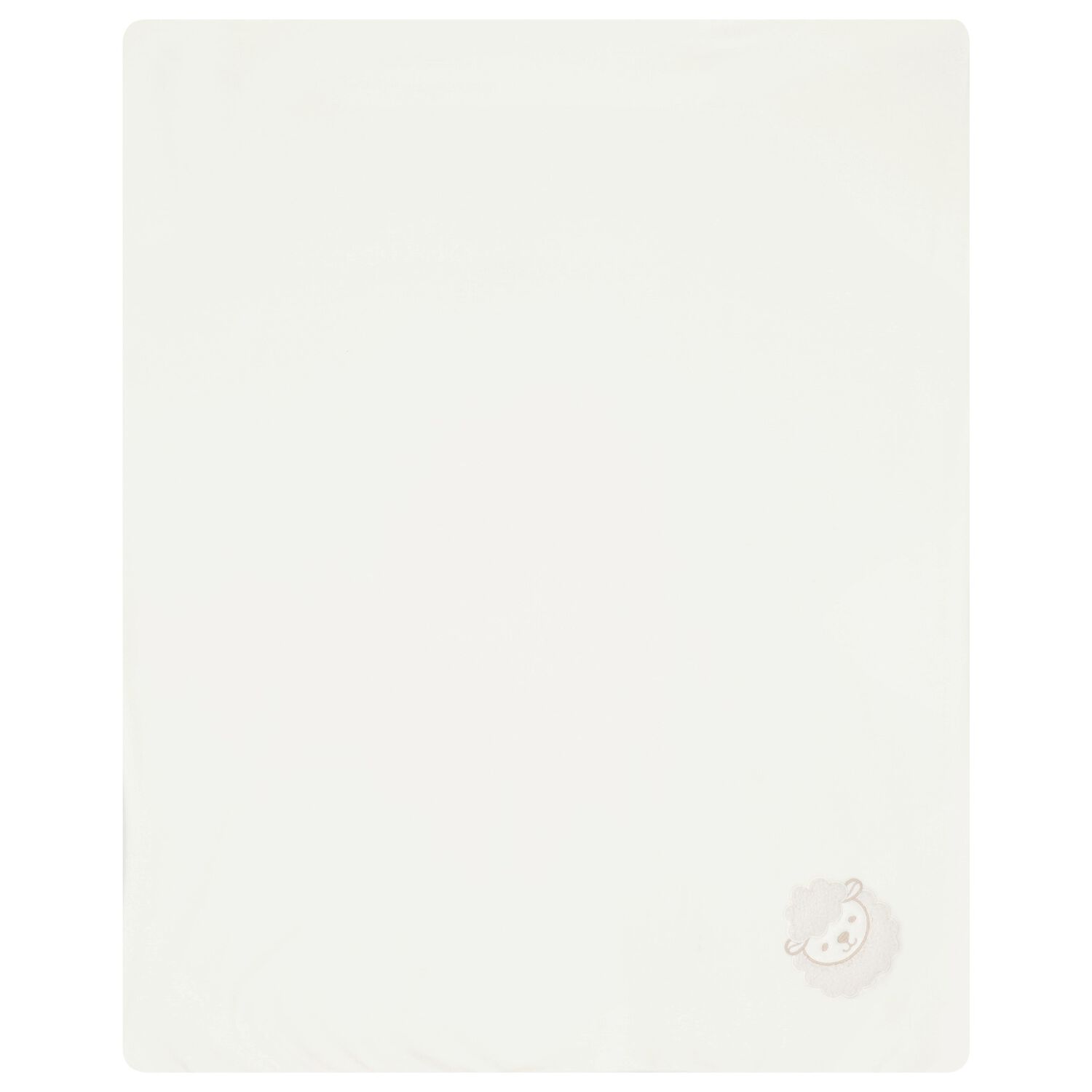 White Sheep Baby Blanket, 2, hi-res image number null