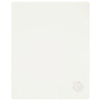 White Sheep Baby Blanket